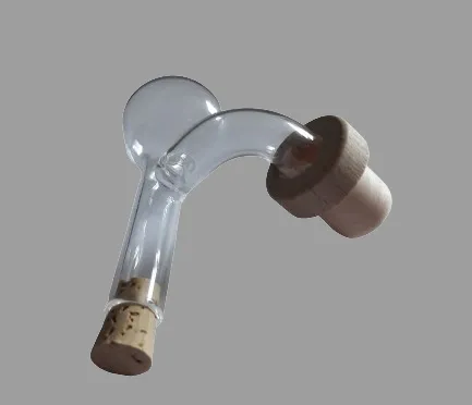 Schnapsausgießer, Portionier 2 cl mit 2 Korken